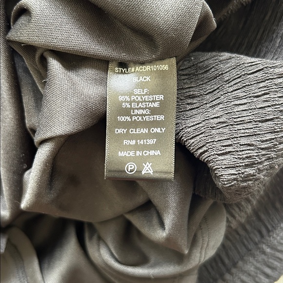 Astr Black Knot-Front Cutout Mini Dress - Picture 9 of 9